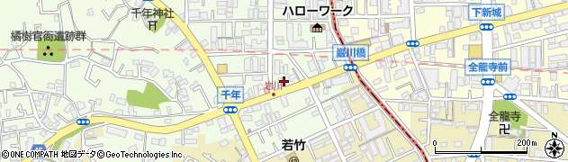 後藤周辺の地図