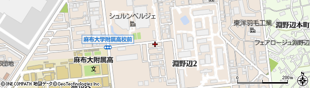 神奈川県相模原市中央区淵野辺2丁目3-8周辺の地図