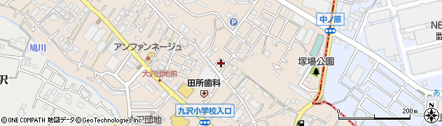 神奈川県相模原市緑区下九沢1537周辺の地図