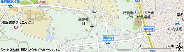 神奈川県横浜市青葉区元石川町3774周辺の地図