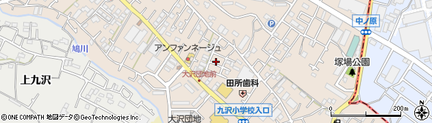 神奈川県相模原市緑区下九沢1741周辺の地図