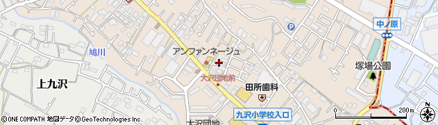 神奈川県相模原市緑区下九沢1744-13周辺の地図