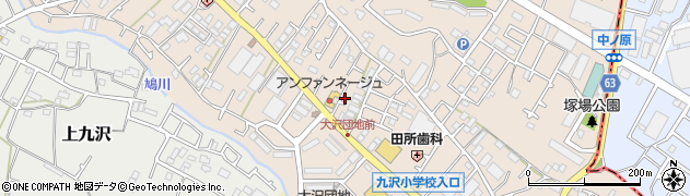 神奈川県相模原市緑区下九沢1744周辺の地図
