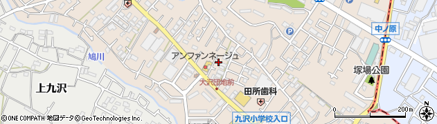 神奈川県相模原市緑区下九沢1744-15周辺の地図
