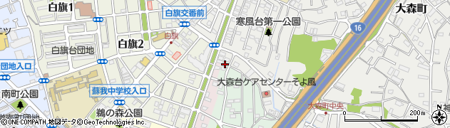 千葉県千葉市中央区大巌寺町303周辺の地図