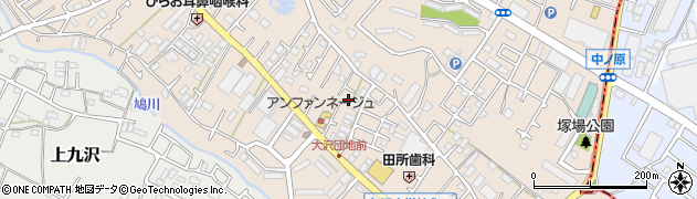 神奈川県相模原市緑区下九沢1744-18周辺の地図