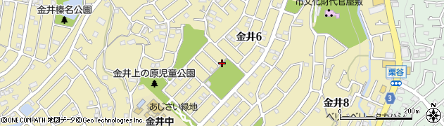 東京都町田市金井6丁目周辺の地図