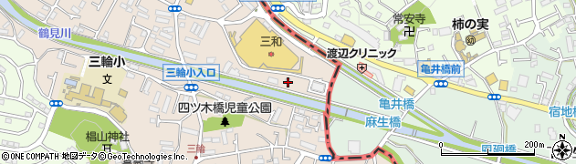 東京都町田市三輪町426周辺の地図