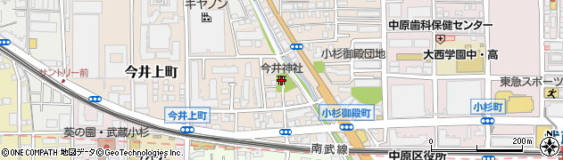 今井神社周辺の地図