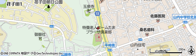 神奈川県横浜市青葉区元石川町3607周辺の地図