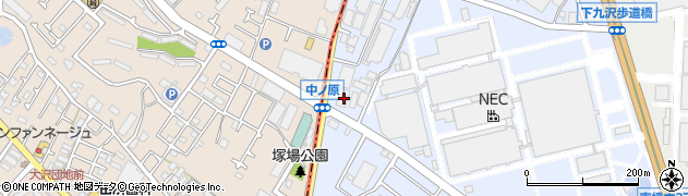 神奈川県相模原市中央区下九沢1157周辺の地図