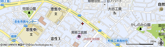 西多摩運送株式会社　町田配送所周辺の地図