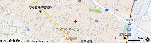 神奈川県相模原市緑区下九沢1551周辺の地図