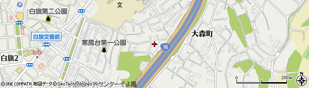 千葉県千葉市中央区大森町231周辺の地図