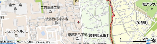 神奈川県相模原市中央区淵野辺2丁目24周辺の地図