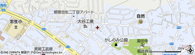 東京都町田市忠生2丁目23周辺の地図