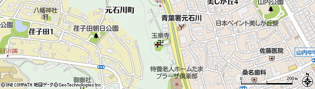 神奈川県横浜市青葉区元石川町3597周辺の地図
