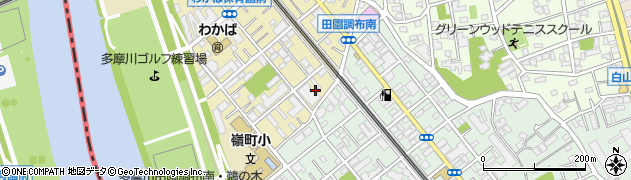 東京都大田区田園調布南1周辺の地図