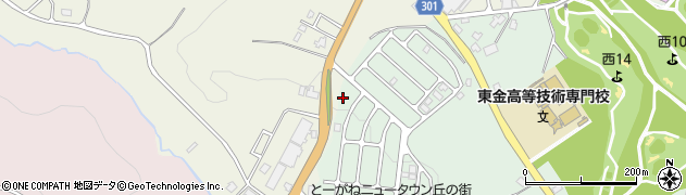 大関公園周辺の地図