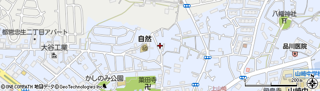 東京都町田市山崎町189-5周辺の地図