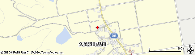 京都府京丹後市久美浜町品田950周辺の地図