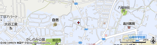 東京都町田市山崎町218周辺の地図
