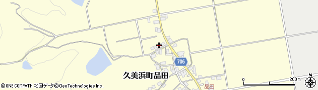 京都府京丹後市久美浜町品田1332周辺の地図