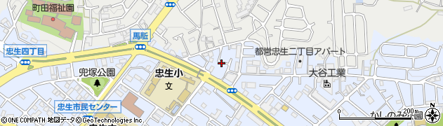 東京都町田市忠生2丁目31周辺の地図