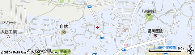 東京都町田市山崎町212周辺の地図