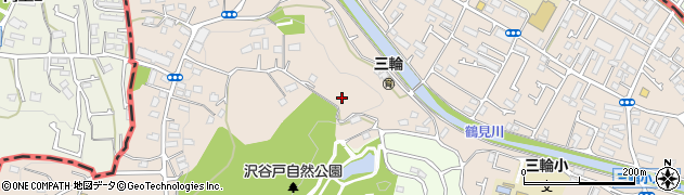 東京都町田市三輪町1722-2周辺の地図