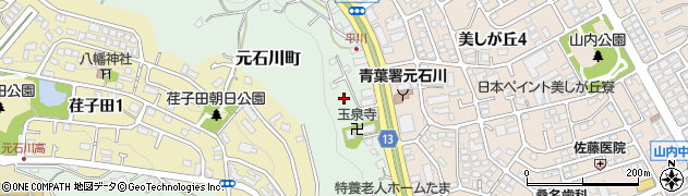 神奈川県横浜市青葉区元石川町3587周辺の地図