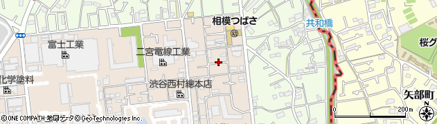神奈川県相模原市中央区淵野辺2丁目20周辺の地図