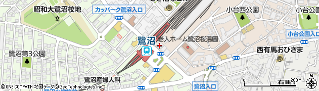 東急ストアー鷺沼駐車場ビル周辺の地図