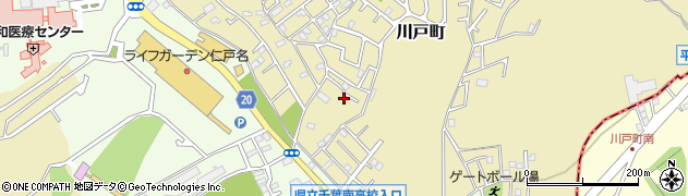 千葉県千葉市中央区川戸町373周辺の地図