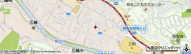 東京都町田市三輪町239周辺の地図