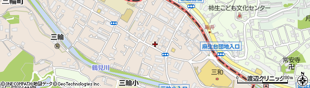 東京都町田市三輪町239-6周辺の地図