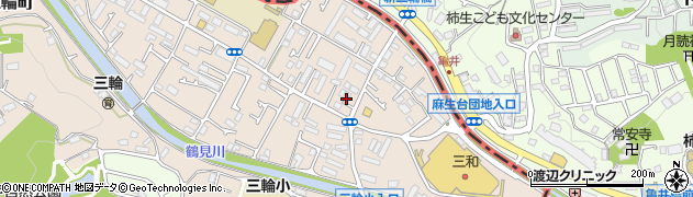 東京都町田市三輪町264-10周辺の地図