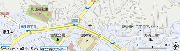 東京都町田市図師町625-1周辺の地図