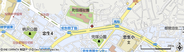 東京都町田市図師町600周辺の地図