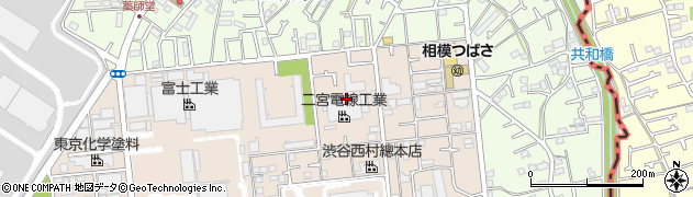 神奈川県相模原市中央区淵野辺2丁目15周辺の地図