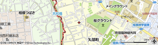 東京都町田市矢部町2725周辺の地図