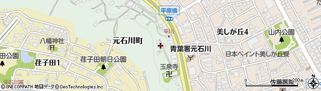 神奈川県横浜市青葉区元石川町3583周辺の地図