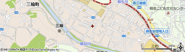 東京都町田市三輪町192周辺の地図