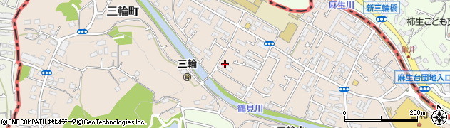 東京都町田市三輪町145-4周辺の地図