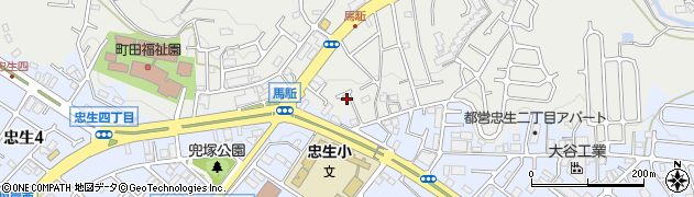 東京都町田市図師町624周辺の地図