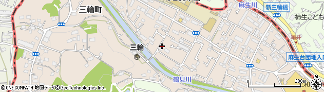 東京都町田市三輪町145-3周辺の地図