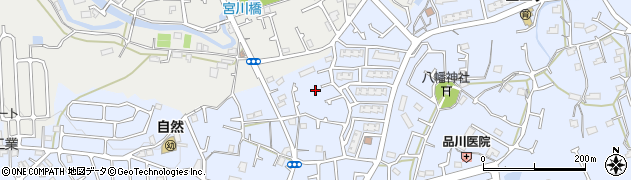東京都町田市山崎町394-2周辺の地図
