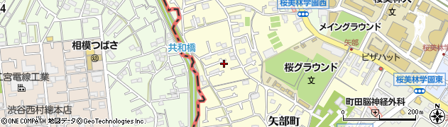 東京都町田市矢部町2730-23周辺の地図