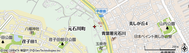 神奈川県横浜市青葉区元石川町3576周辺の地図