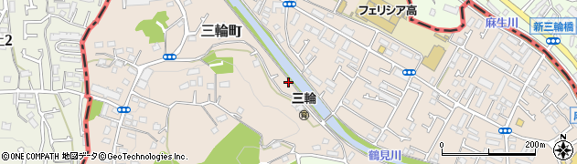 東京都町田市三輪町1764周辺の地図